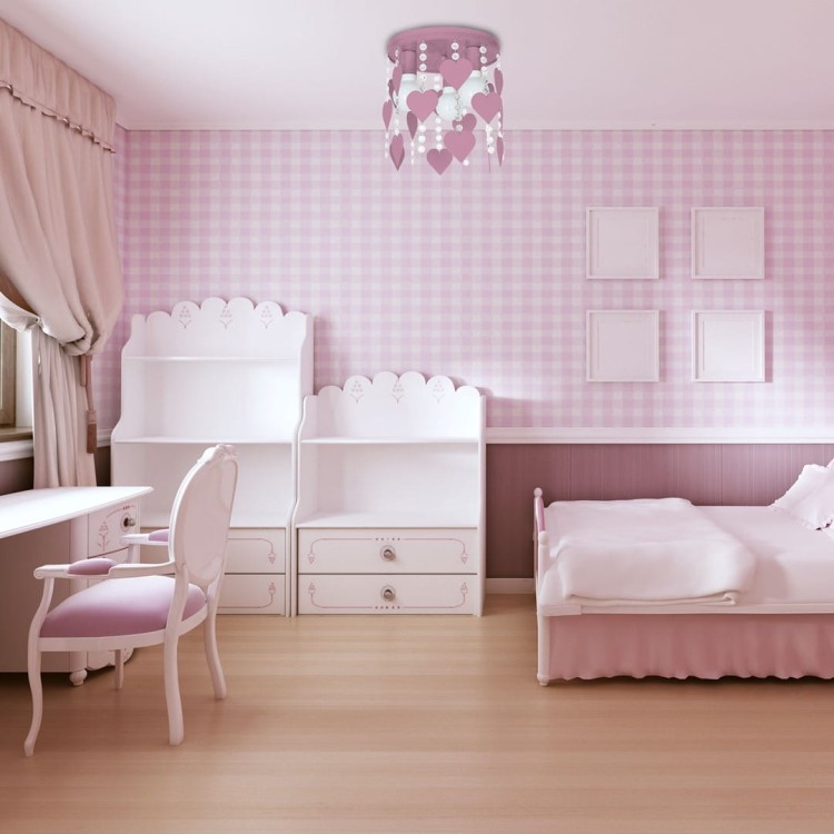 Lampa Sufitowa CORAZON VIOLET 3xE27 MLP1149 Milagro