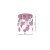 Lampa Sufitowa CORAZON VIOLET 3xE27 MLP1149 Milagro
