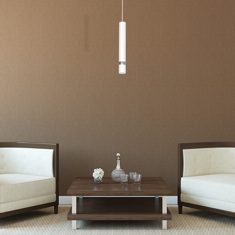 Lampa sufitowa wisząca natynkowa JOKER WHITE/CHROME 1xGU10 MLP1347 Milagro 1x GU10 50-90cm Spot oprawa oświetleniowa nowoczesna Industrialna Loft nawierzchniowa metal zwis biały biała chrom Inspiracje Premium