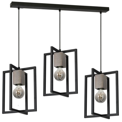 Lampa Wisząca Ralph 3xE27 MLP3712 Milagro