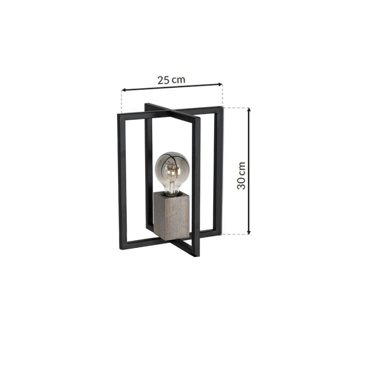 Lampka stołowa Ralph 1xE27 MLP3713 Milagro