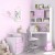 Kinkiet MOTYL 2 PINK 1xE27 MLP3931 Milagro