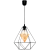 Lampa wisząca ALAMBRE BLACK 1xE27 4W żarówka w zestawie MLP4130 Milagro