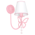 Kinkiet CHARLOTTE PINK 1xE14 MLP4215 Milagro