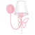 Kinkiet CHARLOTTE PINK 1xE14 MLP4215 Milagro