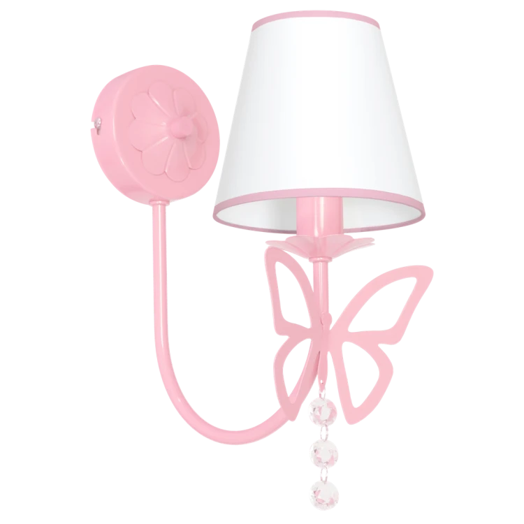 Kinkiet CHARLOTTE PINK 1xE14 MLP4215 Milagro
