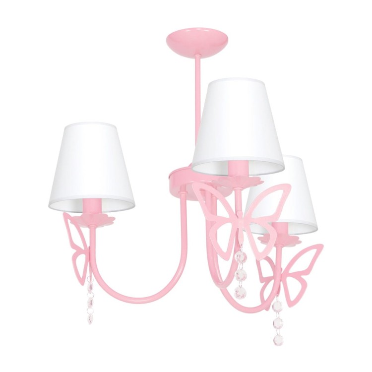 Żyrandol CHARLOTTE PINK 3xE14 MLP4216 Milagro
