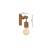 Kinkiet JACK 1xE27 Dąb MLP4356 Milagro