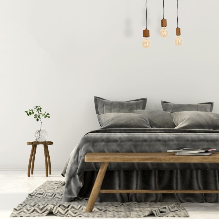 Lampa Wisząca JACK 3xE27 Dąb MLP4357 Milagro