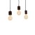 Lampa Wisząca JACK 3xE27 Orzech MLP4360 Milagro