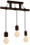 Lampa Wisząca JACK 3xE27 Orzech MLP4360 Milagro