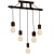 Lampa Wisząca JACK 5xE27 Orzech MLP4361 Milagro