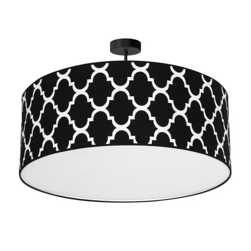 Lampa wisząca PIERRE BLACK 3xE27 MLP4419 Milagro