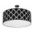 Lampa wisząca PIERRE BLACK 3xE27 MLP4419 Milagro