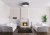 Lampa wisząca PIERRE BLACK 3xE27 MLP4419 Milagro