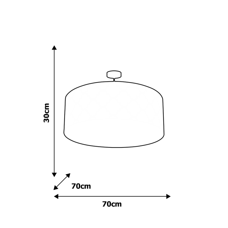 Lampa wisząca PIERRE BLACK 3xE27 MLP4419 Milagro