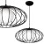 Lampa Wisząca KRONOS BLACK 1xE14 MLP4422 Milagro