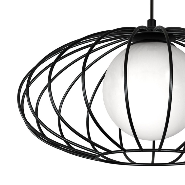 Lampa Wisząca KRONOS BLACK 1xE14 MLP4422 Milagro
