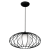Lampa Wisząca KRONOS BLACK 1xE14 MLP4422 Milagro