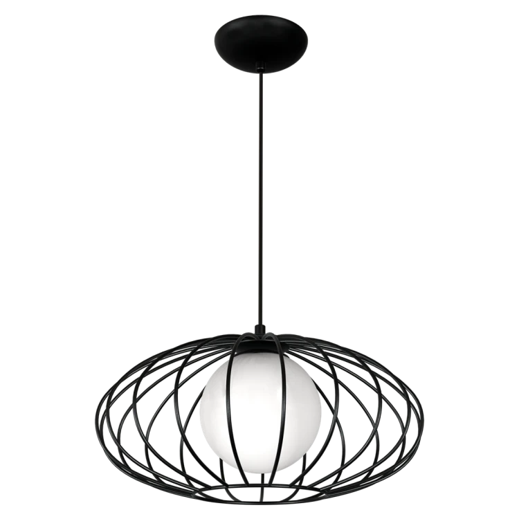 Lampa Wisząca KRONOS BLACK 1xE14 MLP4422 Milagro