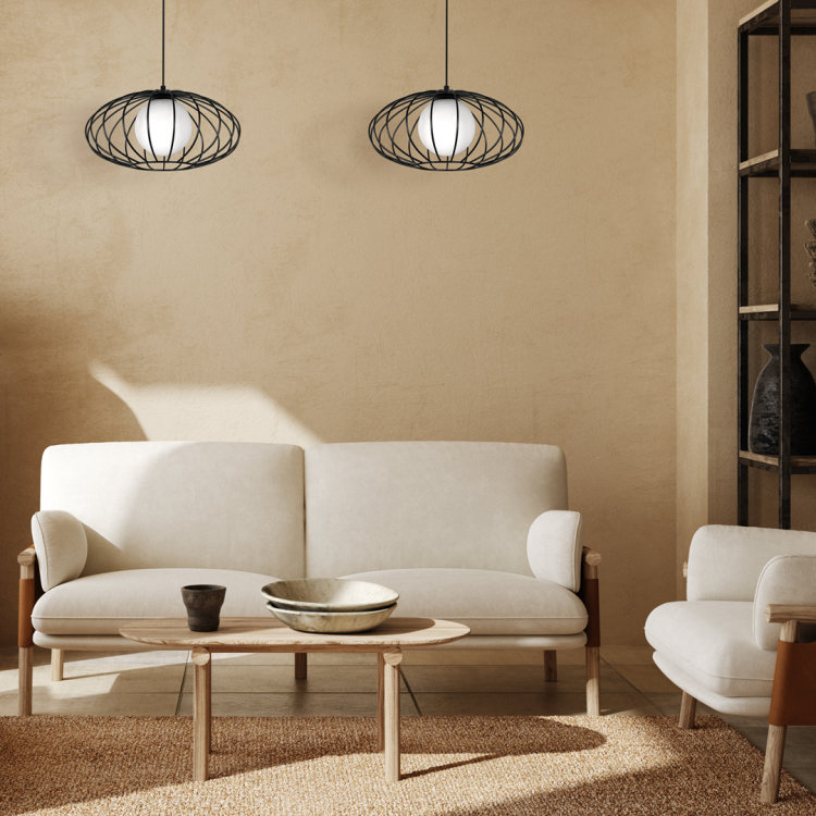 Lampa Wisząca KRONOS BLACK 1xE14 MLP4422 Milagro