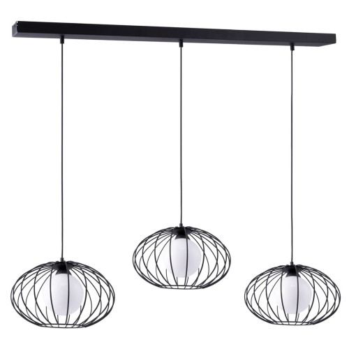 Lampa Wisząca KRONOS BLACK 3xE14 MLP4424 Milagro