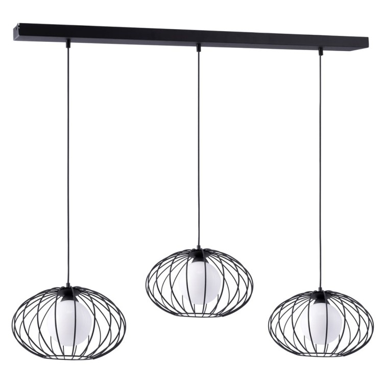 Lampa Wisząca KRONOS BLACK 3xE14 MLP4424 Milagro
