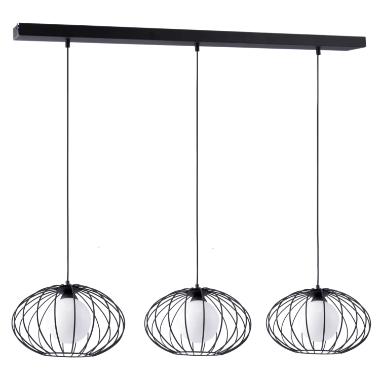 Lampa Wisząca KRONOS BLACK 3xE14 MLP4424 Milagro