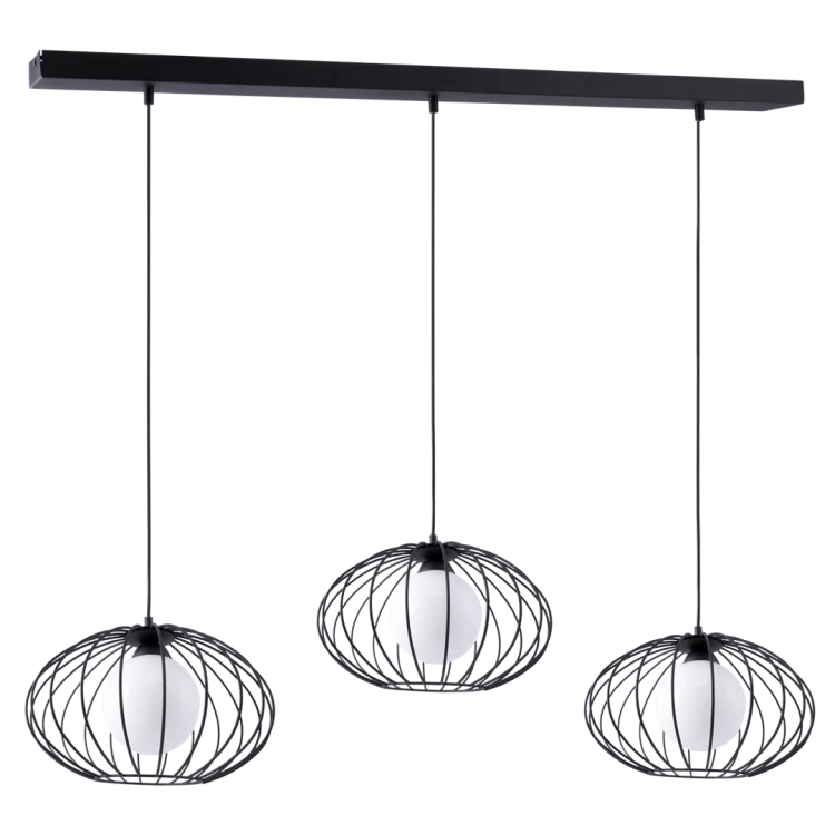 Lampa Wisząca KRONOS BLACK 3xE14 MLP4424 Milagro