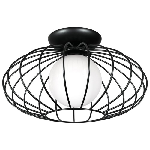 Lampa Sufitowa KRONOS BLACK 1xE14 MLP4425 Milagro