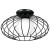Lampa Sufitowa KRONOS BLACK 1xE14 MLP4425 Milagro