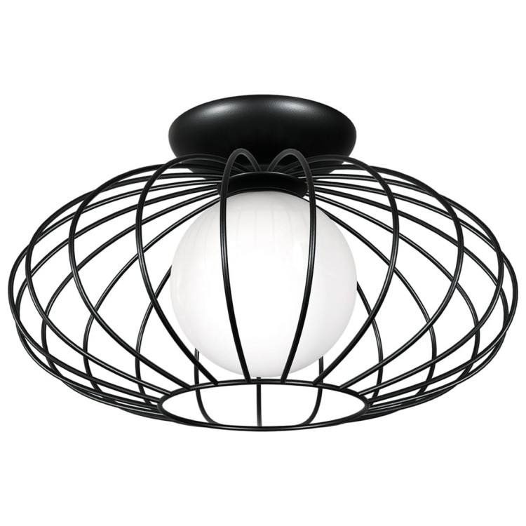 Lampa Sufitowa KRONOS BLACK 1xE14 MLP4425 Milagro