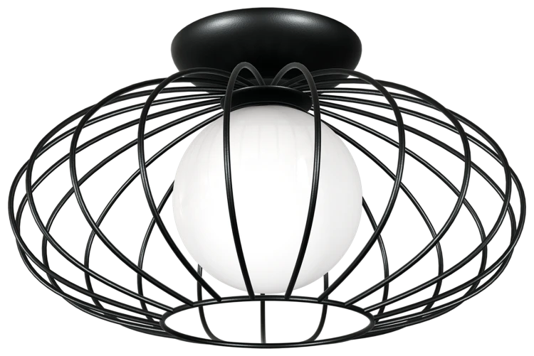 Lampa Sufitowa KRONOS BLACK 1xE14 MLP4425 Milagro
