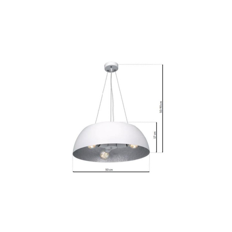 Lampa Wisząca MORGAN 3xE27 MLP4477 Milagro