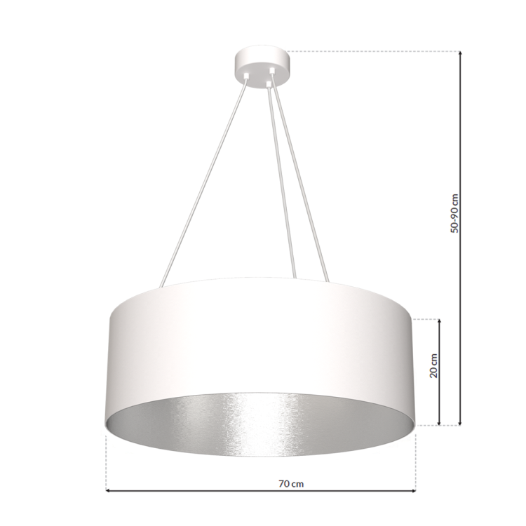 Lampa Wisząca ROBIN 3xE27 MLP4482 Milagro