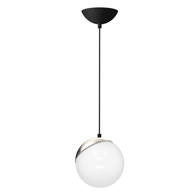 Lampa wisząca SFERA BLACK/CHROME 1xE14 MLP4673 Milagro