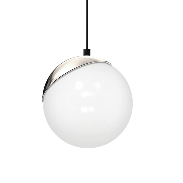 Lampa wisząca SFERA BLACK/CHROME 1xE14 MLP4673 Milagro