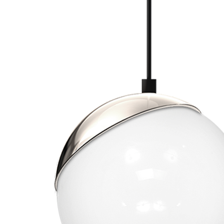 Lampa wisząca SFERA BLACK/CHROME 1xE14 MLP4673 Milagro