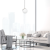 Lampa wisząca SFERA BLACK/CHROME 1xE14 MLP4673 Milagro