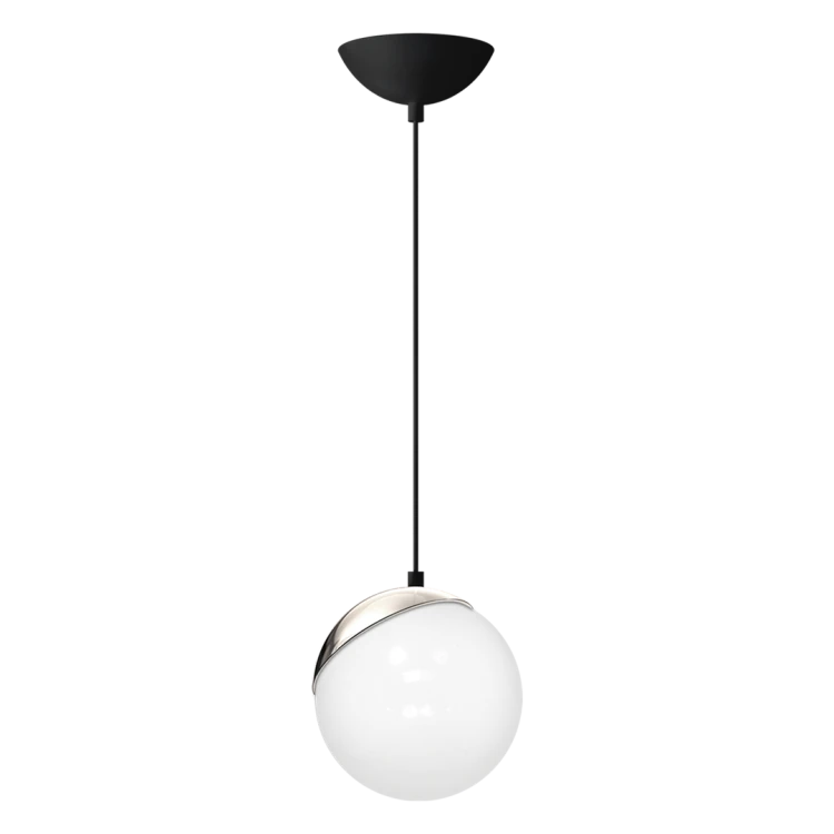Lampa wisząca SFERA BLACK/CHROME 1xE14 MLP4673 Milagro