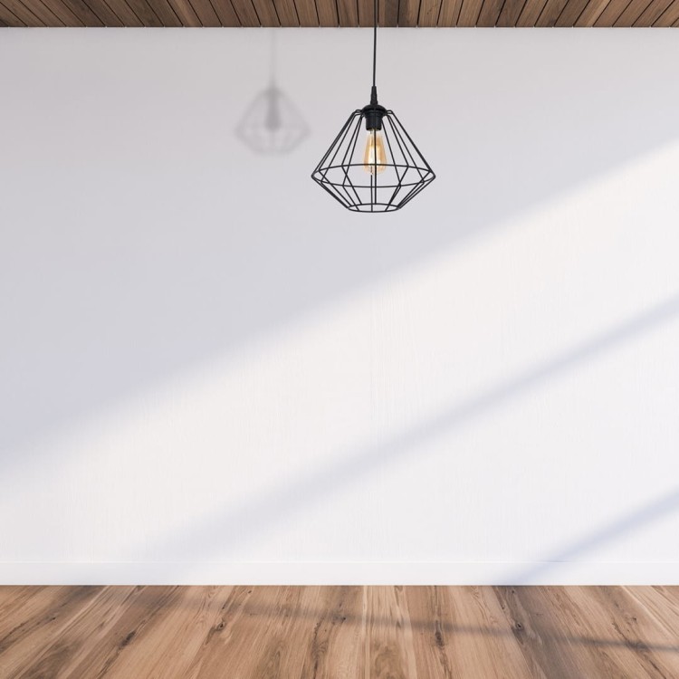 Lampa wisząca COLIN BLACK 1xE27 MLP4789 Milagro