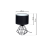 Lampa stojąca COLIN BLACK 1xE27 MLP4792 Milagro
