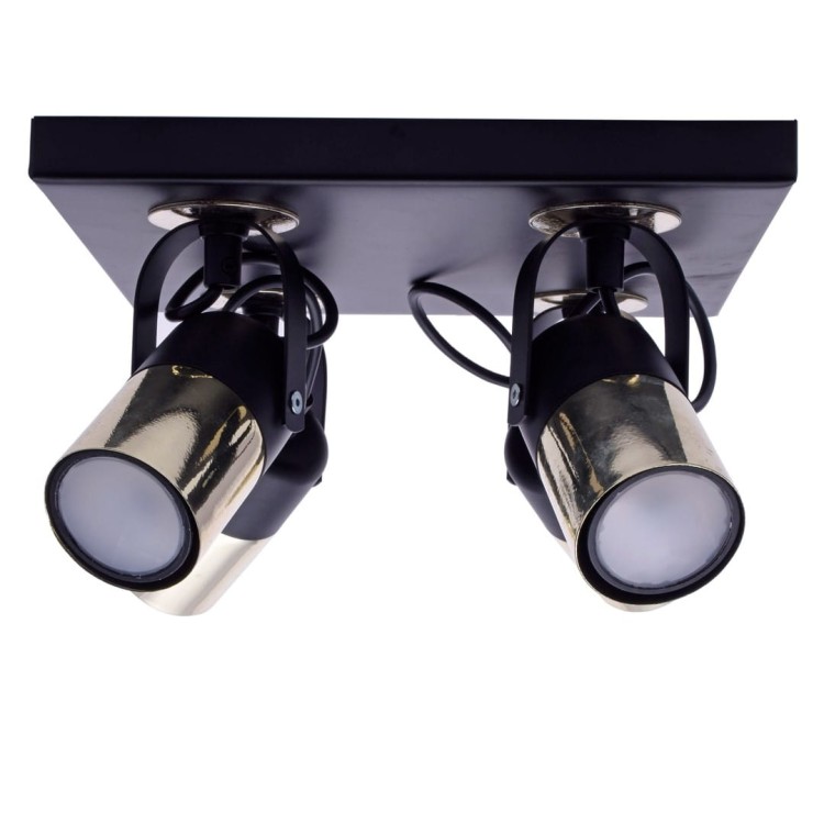 Lampa sufitowa WILSON BLACK 4xGU10 MLP4853 Milagro