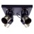 Lampa sufitowa WILSON BLACK 4xGU10 MLP4853 Milagro