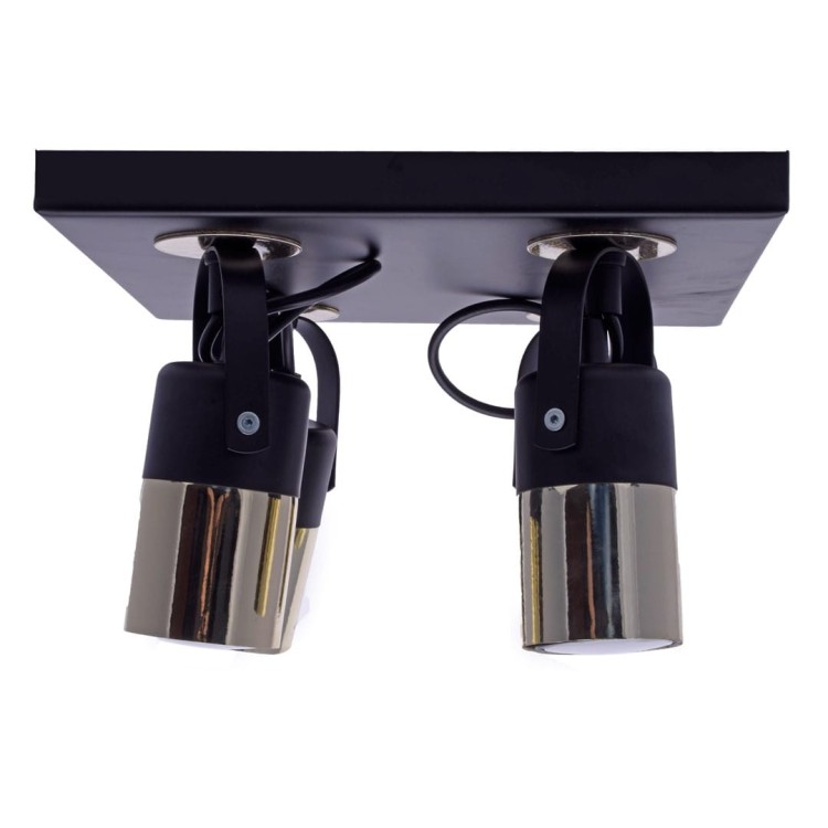 Lampa sufitowa WILSON BLACK 4xGU10 MLP4853 Milagro