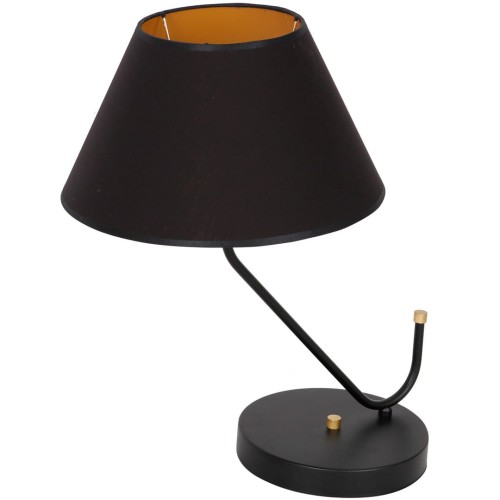 Lampa stołowa VICTORIA BLACK 1xE27 MLP4914 Milagro