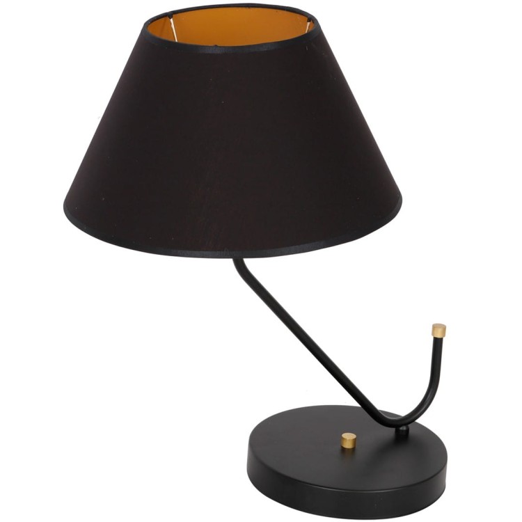 Lampa stołowa VICTORIA BLACK 1xE27 MLP4914 Milagro