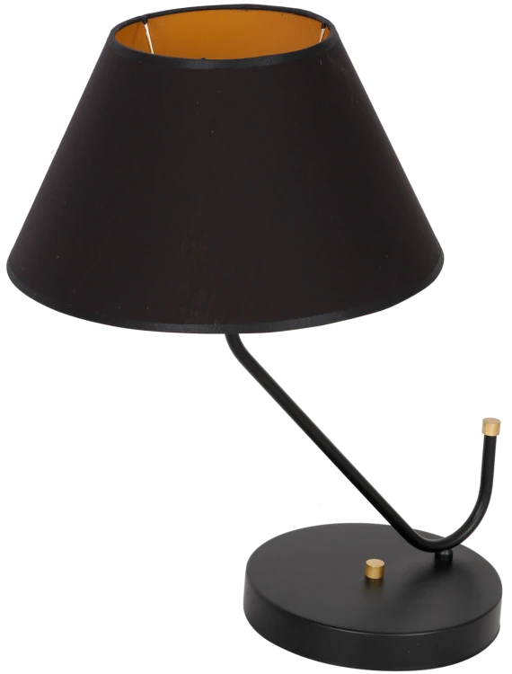 Lampa stołowa VICTORIA BLACK 1xE27 MLP4914 Milagro