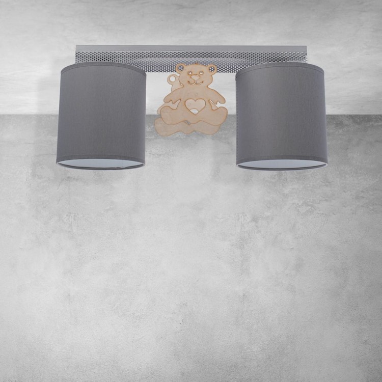 Lampa sufitowa MIŚ 2xE27 MLP4964 Milagro