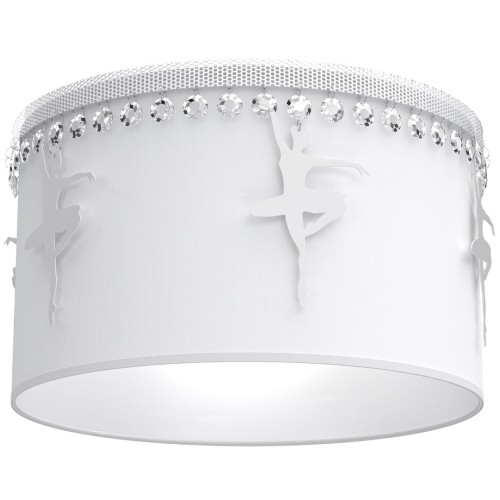 Lampa sufitowa BALETNICA WHITE 1xE27 MLP4970 Milagro